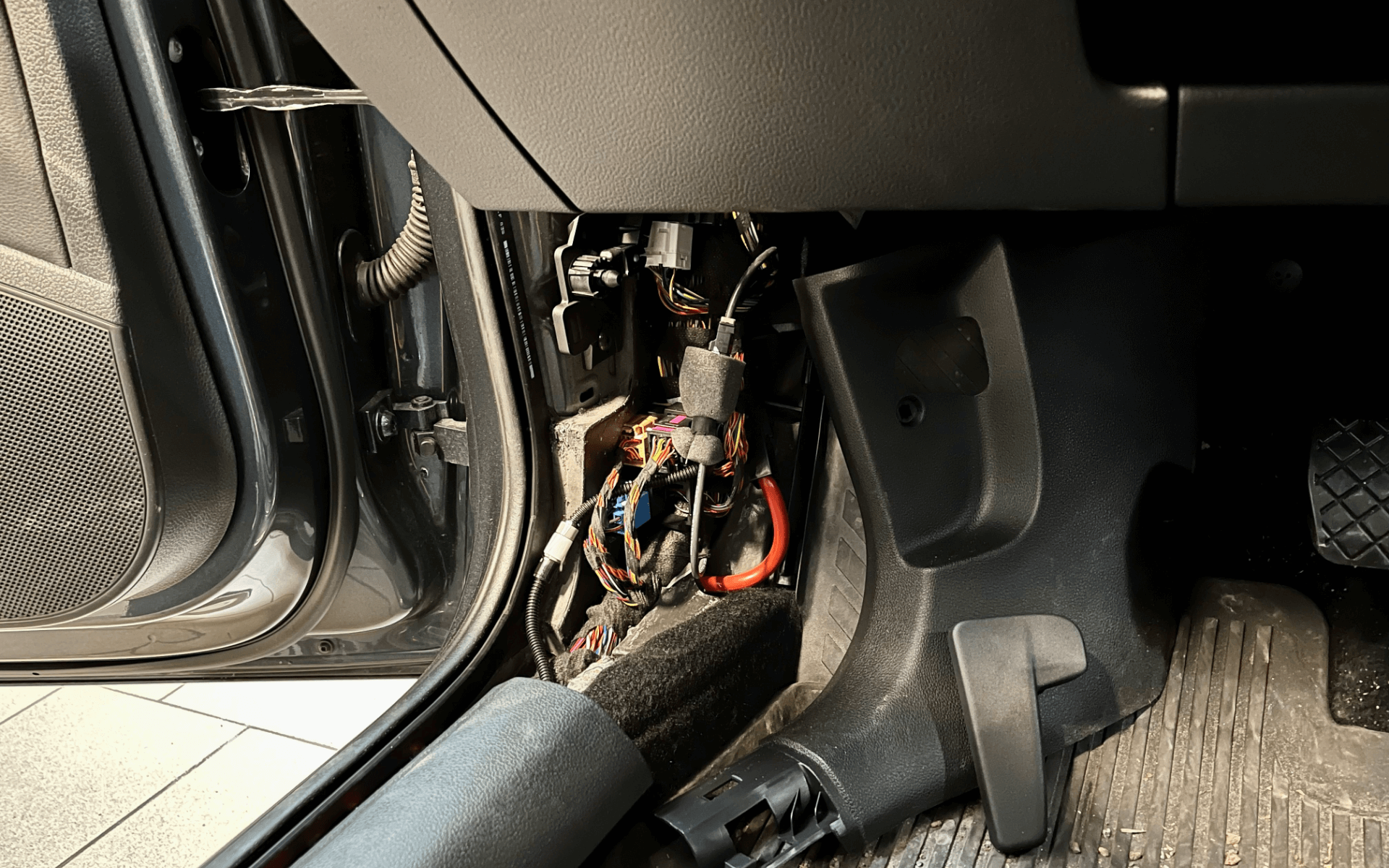 Installera easy open virtuell pedal Audi vw